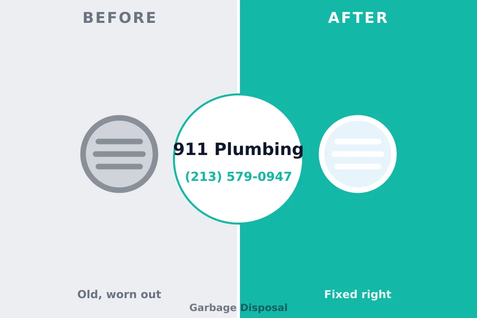 Before and after: plumbing repair Richmond, MI